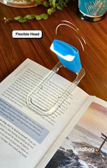 LED USB Rechargeable Book Reading Light | 3 Color Modes & Adjustable Brightness