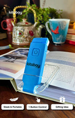 LED USB Rechargeable Book Reading Light | 3 Color Modes & Adjustable Brightness